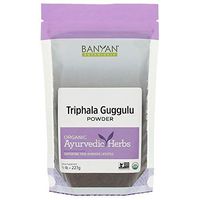 Banyan Botanicals Triphala Guggulu Powder - Certifed Organic, 1/2 Pound - Detoxification and Support for metabolic Function*