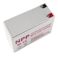 NPPower NP12-10Ah AGM SLA Sealed Lead Acid Scooter 12V 10Ah Battery F2 Style Terminals / （4pcs）