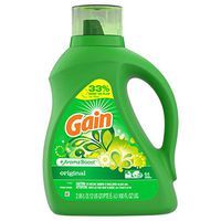 Gain + Aroma Boost Liquid Laundry Detergent, Original, 64 Loads 100 fl oz