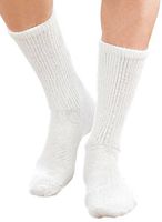 Women's Diabetic Crew Socks, Size Small-Medium