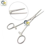 G.S 5.5" Kelly HEMOSTAT Forceps (Straight) Best Quality