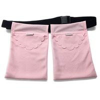 Yesito mastectomy drainage pouch and Shower pouch for Post Mastectomy Support (Light pink)