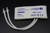 Double Hose Neonate Blood Pressure Cuffs, 5 Size Available, with Philips Neonate Connector (Size 4 (7-13cm) (2.8-5.1 inch))