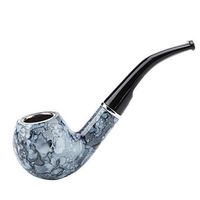 Tobacco Pipe,5.5 Inch Detachable Resin Smoking Pipe for Man and Adult,A Nice Gift for Friends and Yourself(Blue)