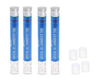 4 Pack Humidor Humidifier Tubes - Keeps Humidity at 70% with PG Infused Gel, Best Value – Each Tube Protects up to 25 Cigars by Essential Values