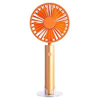 Meidexian888 Portable Fan,New Portable Handheld Fan Mini Size USB Rechargeable Hand Hold Fan Standable Fans (Gold)