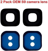 2 Pack Original Samsung Back Rear Camera Glass Lens Replacement + Adhesive Preinstalled for Samsung Galaxy S9 960