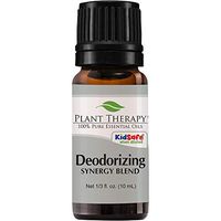 Plant Therapy Deodorizing Synergy Essential Oil Blend 10 mL (1/3 oz) 100% Pure, Undiluted, Therapeutic Grade