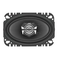 JVC CSV4627 4x6" 2-Way Coaxial Speaker, 140W