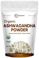 Pure Organic Ashwagandha Root Powder,1.5 Pound (24 Ounce), Adaptogenic Ayurvedic Herbal Supplements for Stress Relief and Mood Balancing, Non-GMO and Vegan Friendly.