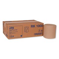 Tork Universal RK1000 Hardwound Paper Roll Towel, 1-Ply, 7.87" Width x 1000' Length, Natural (Case of 6 Rolls, 1000 Per Roll, 6,000 Feet)