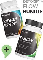 Nutrifect’ Detox Bundle – Kidney Revive and Liver Purify Work Together in Perfect Harmony to Remove Toxic Waste from Your Body to Repair ad Rejuvenate