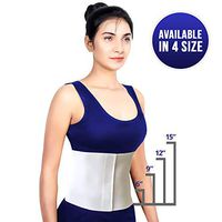 Most Comfortable Abdominal Binder, Additional Plush Foam Panel Added for Pleasant Wear, Post Pregnancy, Post-Operative and Abdominal Injuries Support, Large (60" - 75"), 9" High