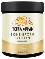 Bone Broth Protein Powder, Chocolate, 20 Servings, 19G Protein, Natural Collagen from Real Whole Food Sources - Supports Joint Comfort and Cartilage Health