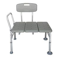 Wheelchair to Bath Tub Shower Transfer Bench Bath Transfer Seat with Hand Rail