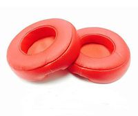 Life VC 2 pcs Red Replacement Earpads Ear Pads Cushion For Monster Beats By Dr.Dre PRO/DETOX Wireless Bluetooth Headphones