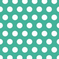Aqua Polka Dots Luncheon Napkins