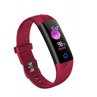 Fitness Tracker Color Screen, IP67 Waterproof Activity Tracker with Heart Rate Monitor Sleep Monitor Pedometer Calorie Counter Smart Pedometer Watch Men's and Women's Children