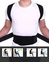 Posture Corrector Upper Back Support Brace, Pain Relief from Neck, Back, Shoulder & Bad Posture with Adjustable Breathable Straps (M)