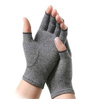 ShipnWear Arthritis Compression Gloves – Alleviate Rheumatoid Pains, Ease Muscle Tension, Relieve Carpal Tunnel Aches – Fingerless Design, Breathable & Moisture Free Fabric