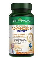 Dr. Cannell's Advanced D Sport Purity Products Capsules, 60 Count