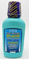 MAJOR Fast Acting MI-Acid Regular Strength Antacid Classic 12OZ Pack of 1