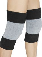 Athletics Warmer Knee Braces for Adult, Black, (Pair)