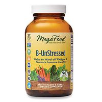 MegaFood, B-UnStressed, Helps Ward Off Fatigue, Multivitamin and Herbal Supplement, Vegan, 90 Tablets (45 Servings) (FFP)