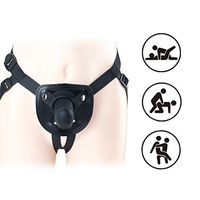 Strapons Sěx for Pěggǐng & Adjustable Belt Role Play for Women Pleasure Toys, Black