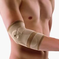Bort 122600 Golfers Elbow Support Tendonitis Brace Tennis Elbow (Beige Large, 11.0″ – 11.8″ inches)