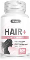 Hair Growth Supplement Organic 100 Capsules for Longer, Stronger for Faster Health Hair Growth - Hair Loss & Thinning Supplement for Women & Men - All Natural, Non-GMO, Gluten Free