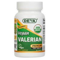 Vegan Valerian (Organic), 90 tablets (Pack of 4)