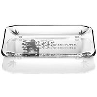 BOSSOSTONE Acrylic Glass Rolling Tray - Limited Edition (Lion)