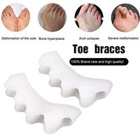 One Pair Toe Separator Spreader Correction Bunion Hallux Valgus Pain Relief Special Daily Toe Corrector Health Care