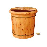 Foot Bath Tub,Fir Spa Bucket,Household Adult Fumigation Bucket Massage Basin,Wooden Basin