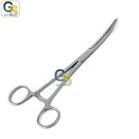 G.S STAINLESS STEEL ROCHESTER PEAN HEMOSTAT FORCEPS 10" CURVED ECONOMY GRADE