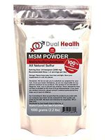 Pure MSM Methylsulfonylmethane Powder (1000g / 2.2 lb) Bulk Supplements