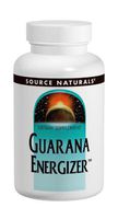 Source Naturals Guarana Energizer Dietary Supplement - Supports A Long Lasting Energy Boost -  60 Tablets