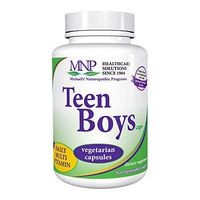 Michael's Naturopathic Programs Teen Boys Capsules - 60 Vegetarian Capsules - Daily Multivitamin Supplement with B Complex Vitamins & Male Herbal Blend - Gluten Free, Kosher - 30 Servings