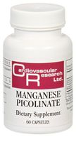 Cardiovascular Research - Manganese Picolinate, 60 capsules