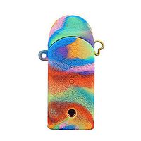 DSC-Mart Texture Silicone Case for Vaporesso Renova Zero Pod 650mAh Kit, Anti-Slip Cover Sleeve Wrap Holder Fits Vaporesso Renova Zero (Rainbow)