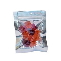 PouchWorth Clear Front Silver Edition Food and Pharmaceutical Lay Flat Storage Barrier Mylar 3 Mil Bags (Clear/Silver, 3.5x4.5 Inches) - Box of 100