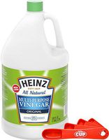 Heinz All Natural Multi-Purpose Cleaning Vinegar 1 Gallon Bottle with By The Cup Swivel Spoons