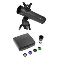 Celestron NexStar 130SLT Computerized Telescope with Mars Observing Telescope Accessory Kit/Deluxe kits and Eyepiece Filter