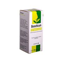 BRONCHICUM 150mg/ml, 100ml Syrup - Cold Relief 100% Natural Herbal - with Thyme & Primrose