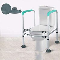 Grab Bar Separate Toilet Safety Guardrail Bathroom Accessory Frame With Support Grip For Handles And Railings For Special Crowds Bathroom Safety Accessories ( Color : Blue , Size : 50x42x63cm )