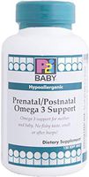Kirkman P2i Baby™ Prenatal/Postnatal Omega 3 Support - Hypoallergenic || 120 Soft Gels || Provides Omega-3 Support for fetal Brain Development. || Gluten and Casein Free