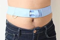 G-Tube Holder,Comfortable and Concealment Gastrostomy Tubes Belt,Abdominal Feeding Tubes for Men and Women for Adults,s,1pcs