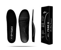 Fear0 NJ Heavy Duty High Arch Firm Support Cushioning Insoles - Full Length Orthotic Orthopedic Inserts for Plantar Fasciitis Flat-Feet Men/Women Size (L-Men 11-13/Women 12-14)