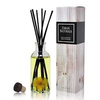 Urban Naturals Rose & Vanilla Reed Diffuser Scented Sticks Set (Comfort + Solace) Mind & Body Aromatherapy Collection | Essential Oil Botanical Room Scent